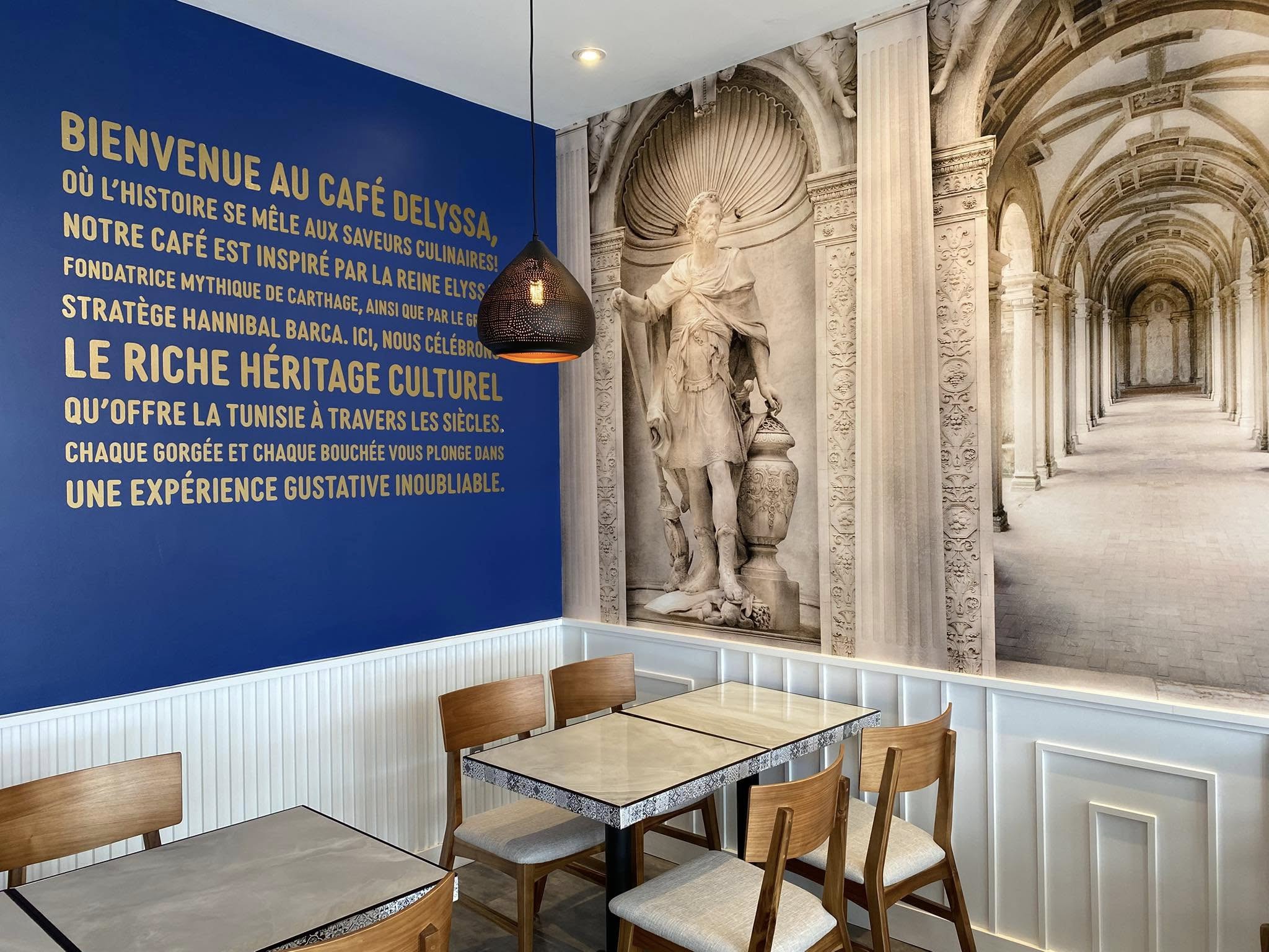 Décor café Delyssa